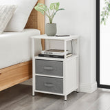 3 Drawer Nightstand with Charging Station