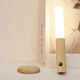 Rechargeable Wooden Sconce