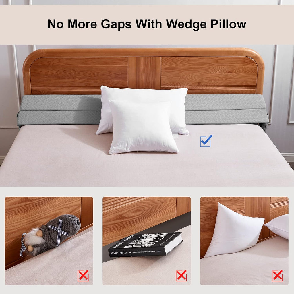 Headboard Gap Wedge Pillow – mdrn maison co